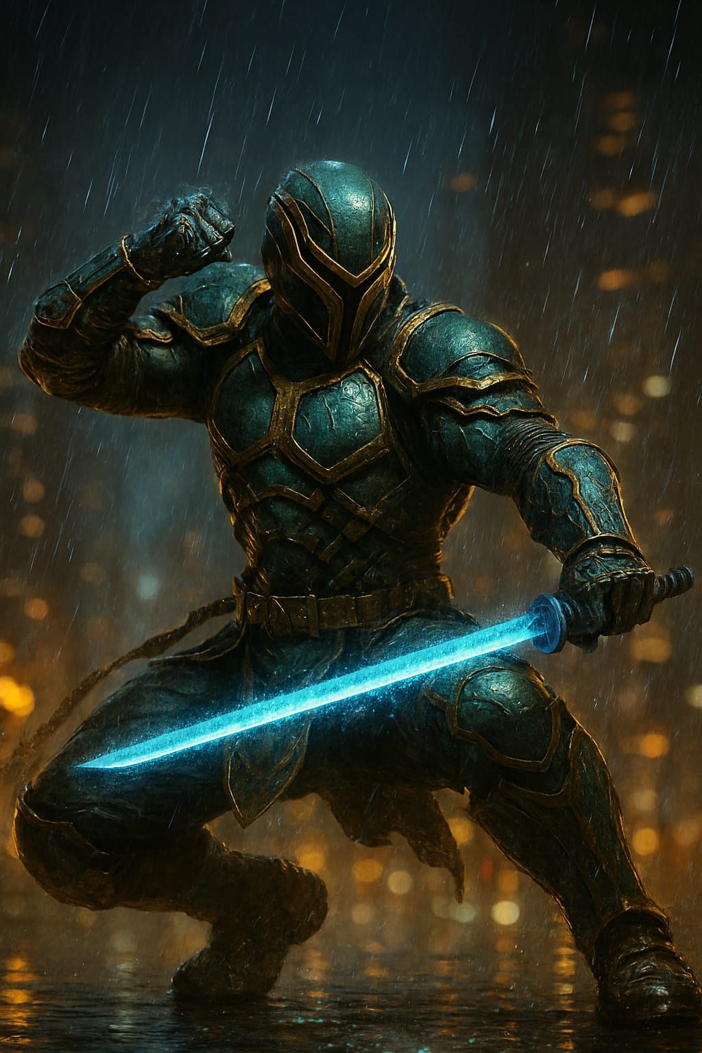 Ancient warrior in the modern world