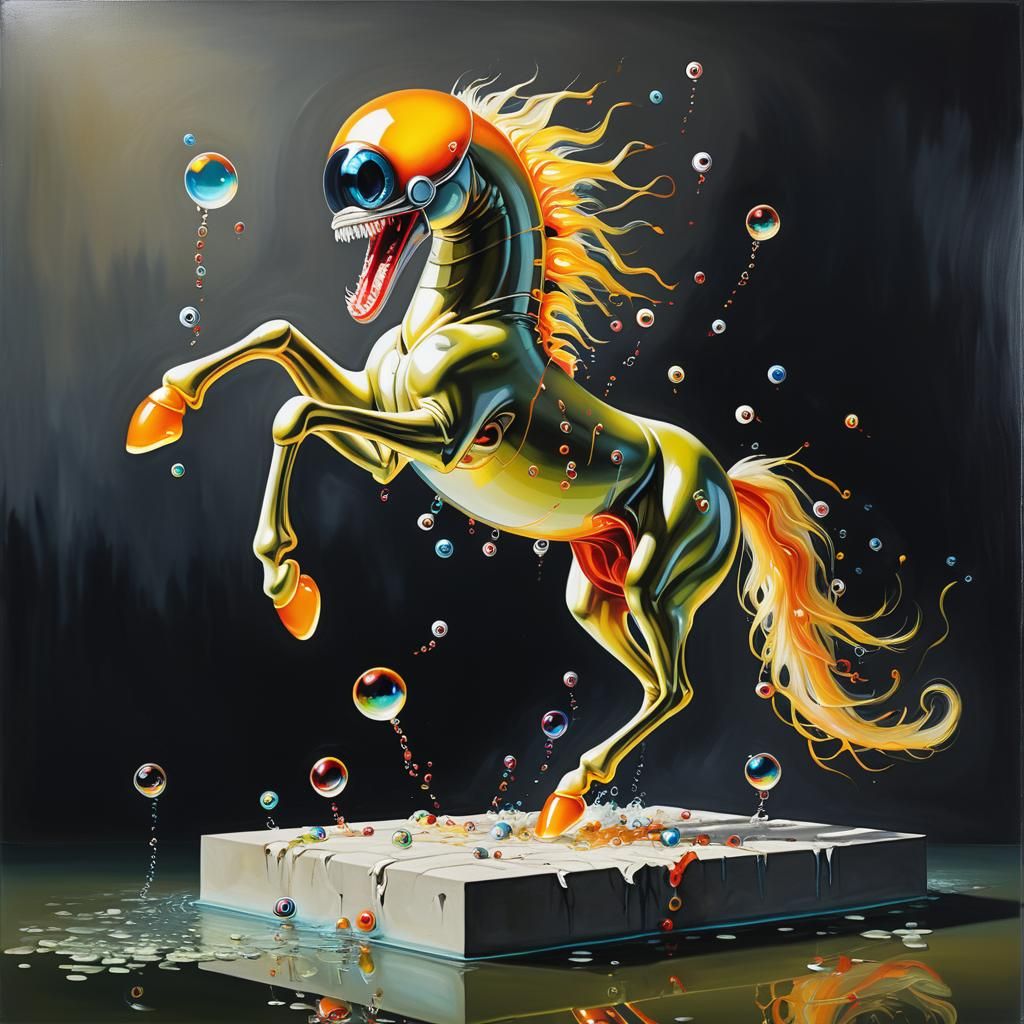 Alien horse extravaganza