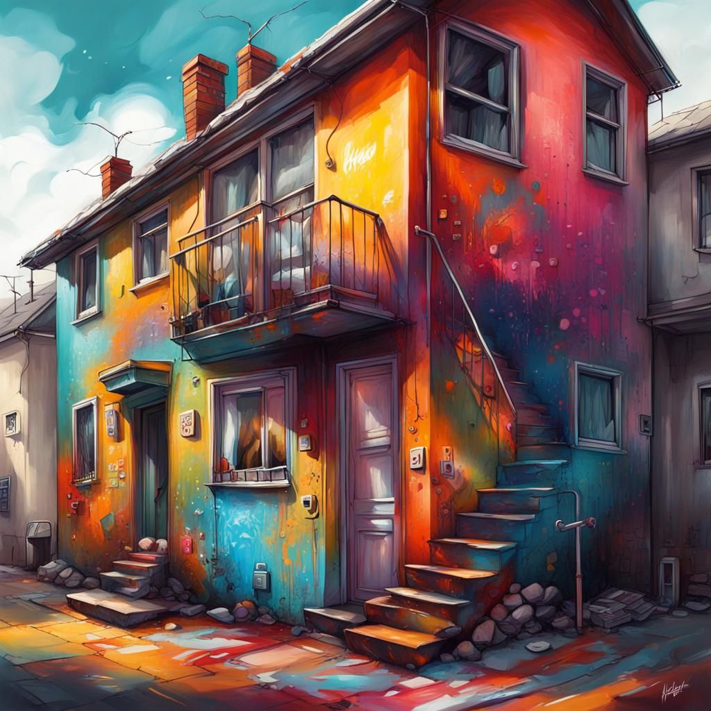 Happy house