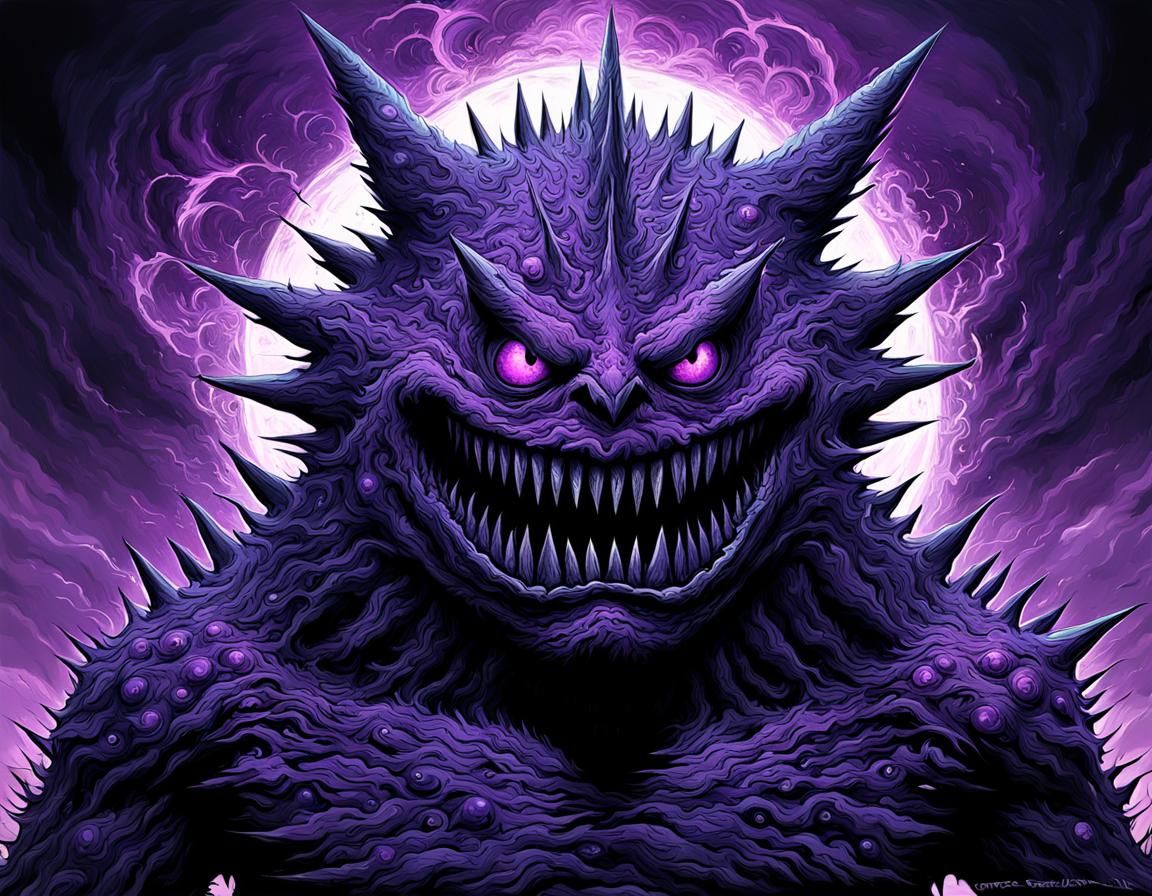 Gengar - AI Generated Artwork - NightCafe Creator