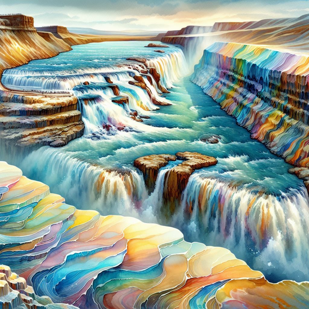 Gullfoss (Golden Falls) Iceland