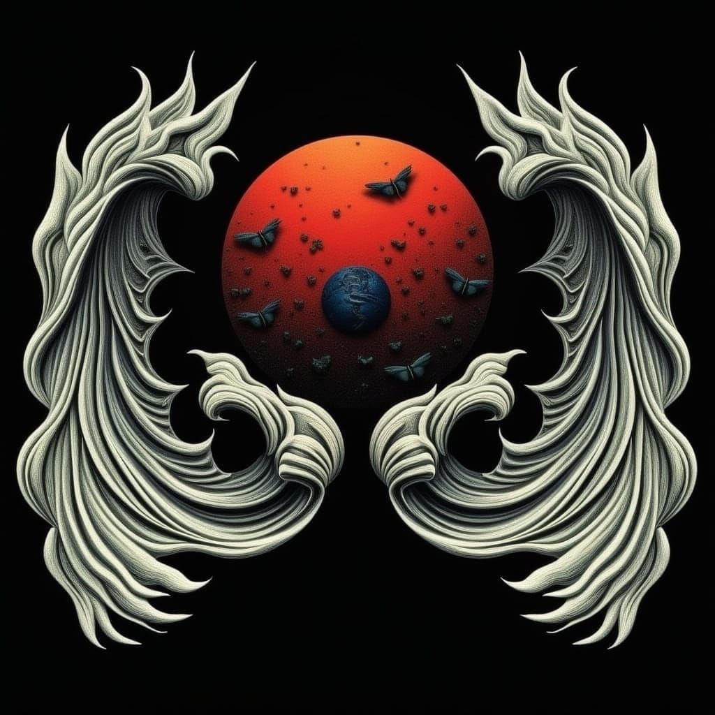  <lora:FLEUR NOIR:1.0> Broken Wings 