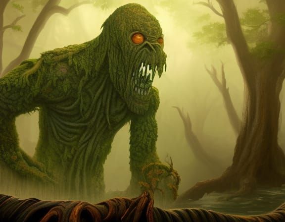 Wood Swamp Monster