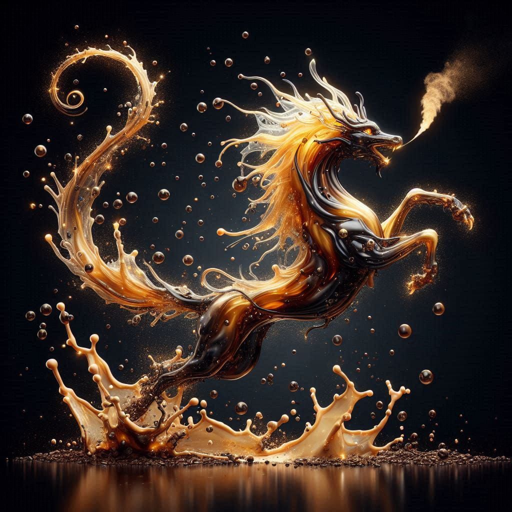 Coffee Dragon-horse