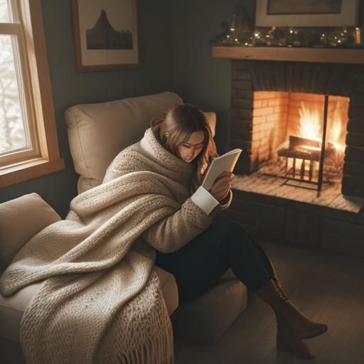 "Cozy Winter Scene"