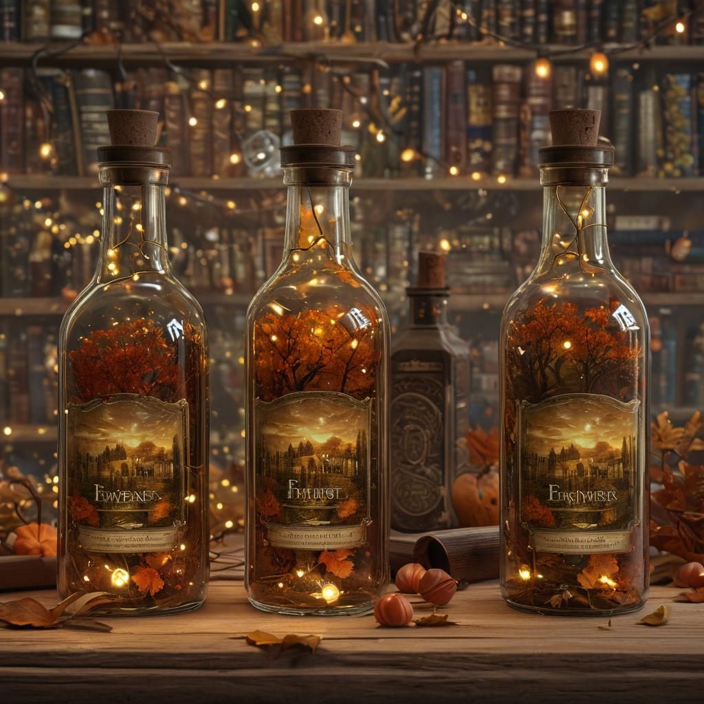 Autumn Bottles