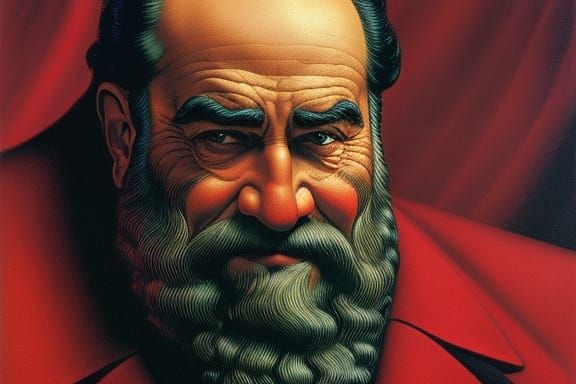 "Sebastian Cabot" Concept art by John Severin and by John Te...