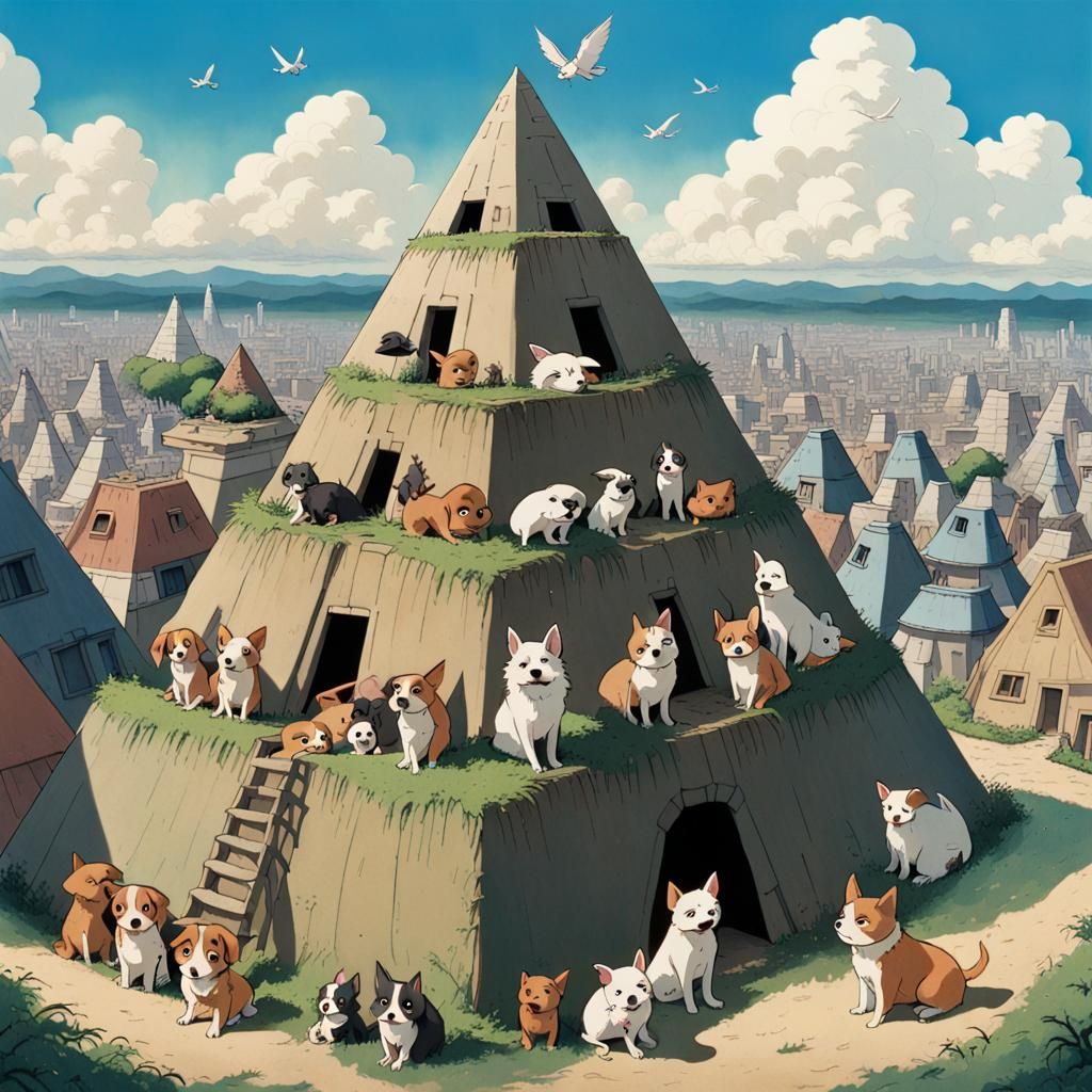 Pyramide de Chiots