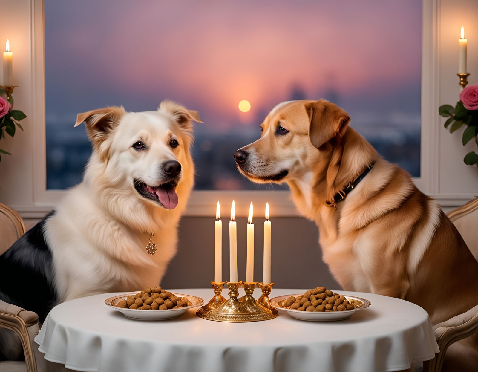 A Doggy Dinner For two  by @Mallory Reese