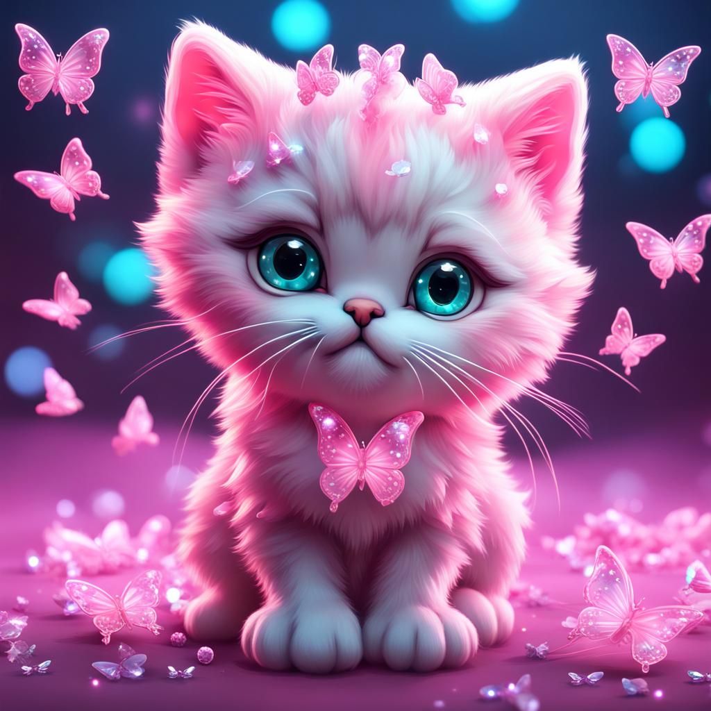 Cute cat - AI Generated Artwork - NightCafe Creator