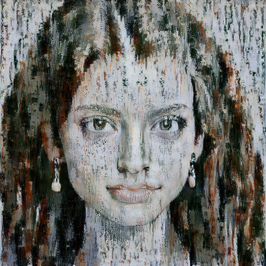 Model AI created girl