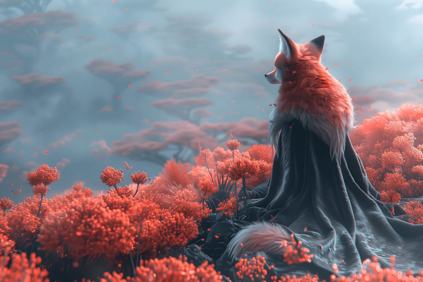 Contemplation Fox
