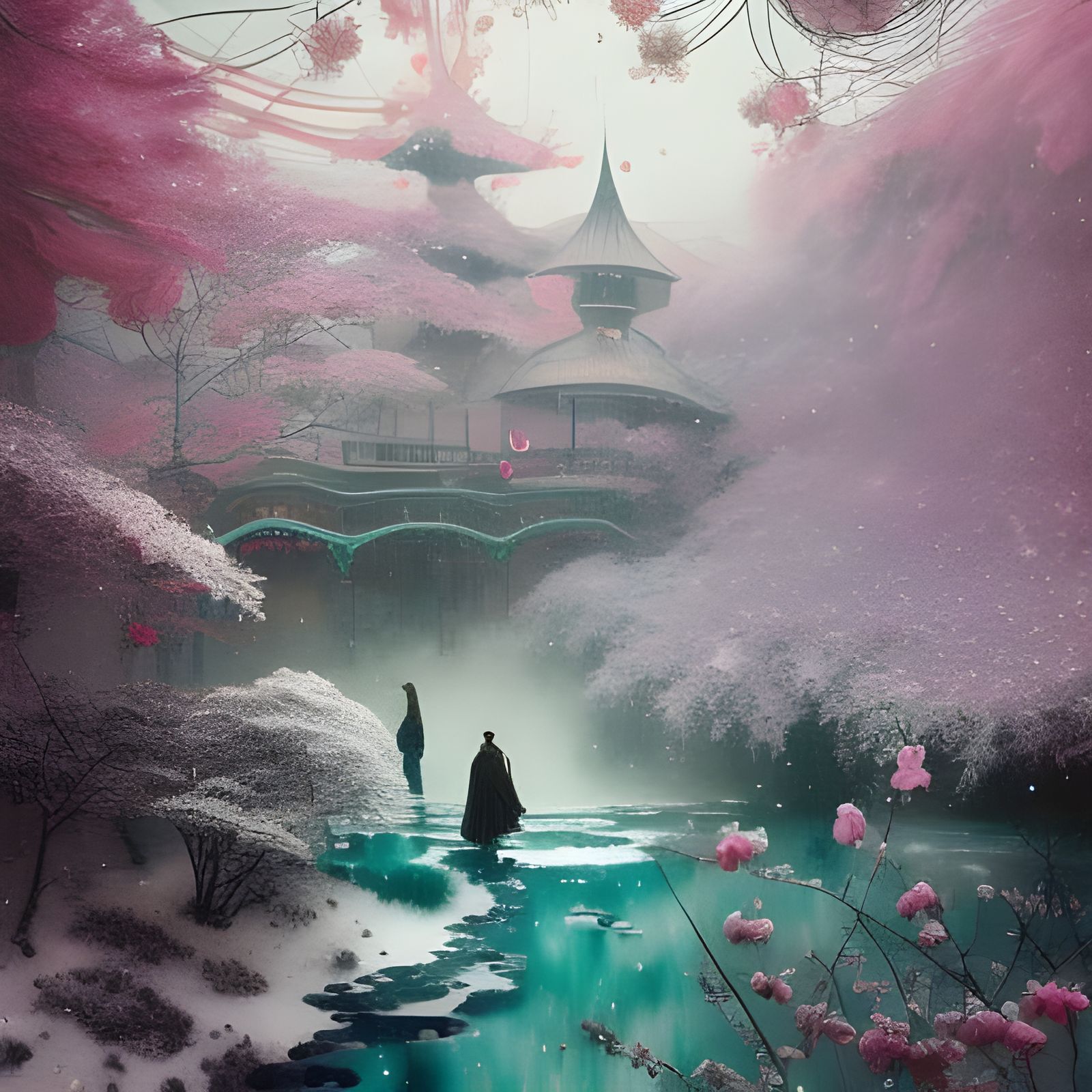 Winter blossoming  by @Meck