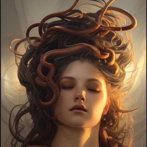 A Dream of Medusa - AI Generated Artwork - NightCafe Creator