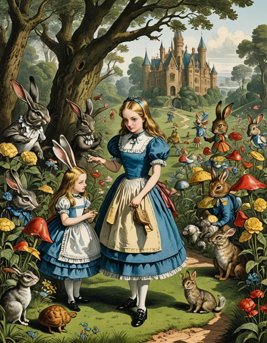 "But then, said Alice, if the world has absolutely no meaning, who's