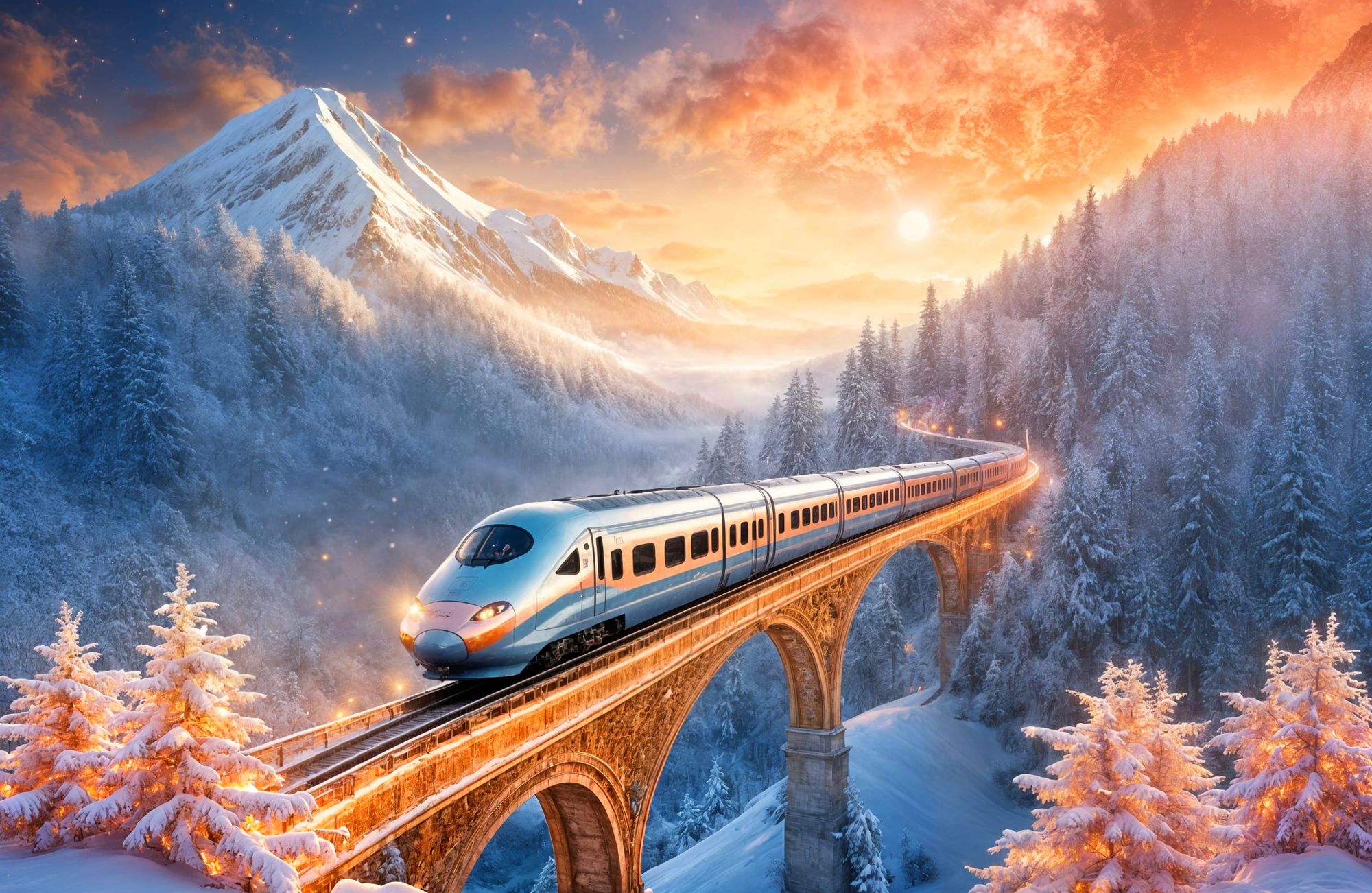 Winter Dream Train