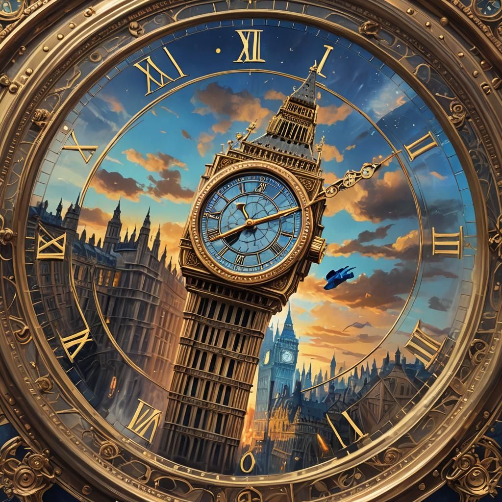 Golden watch