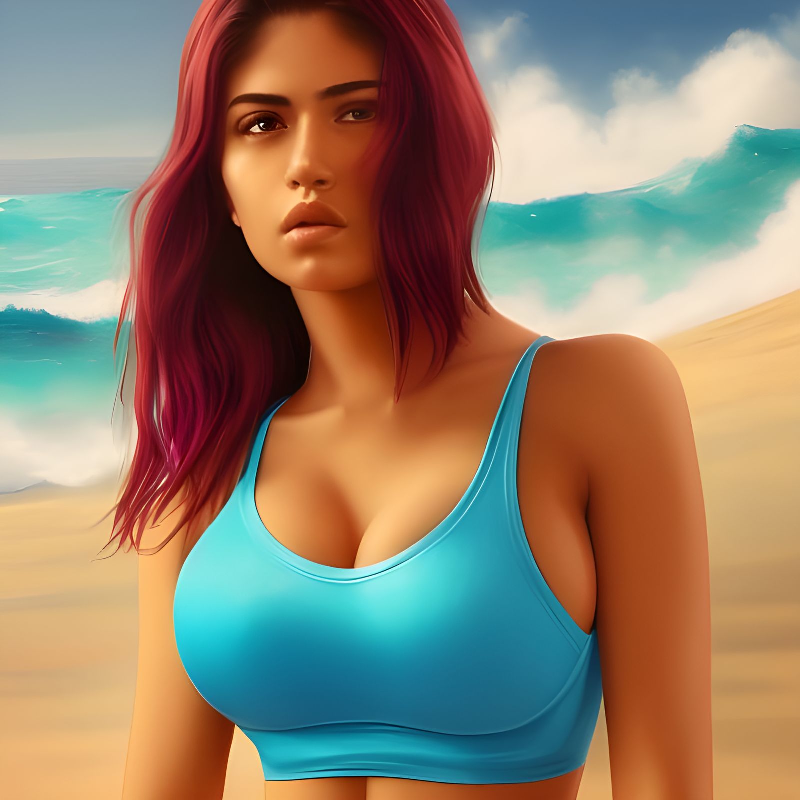 incredibly-hot-latino-girl-ai-generated-artwork-nightcafe-creator