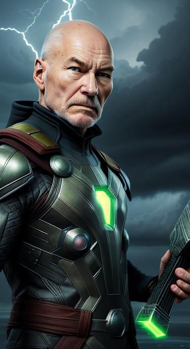 Patrick Stewart as Thor