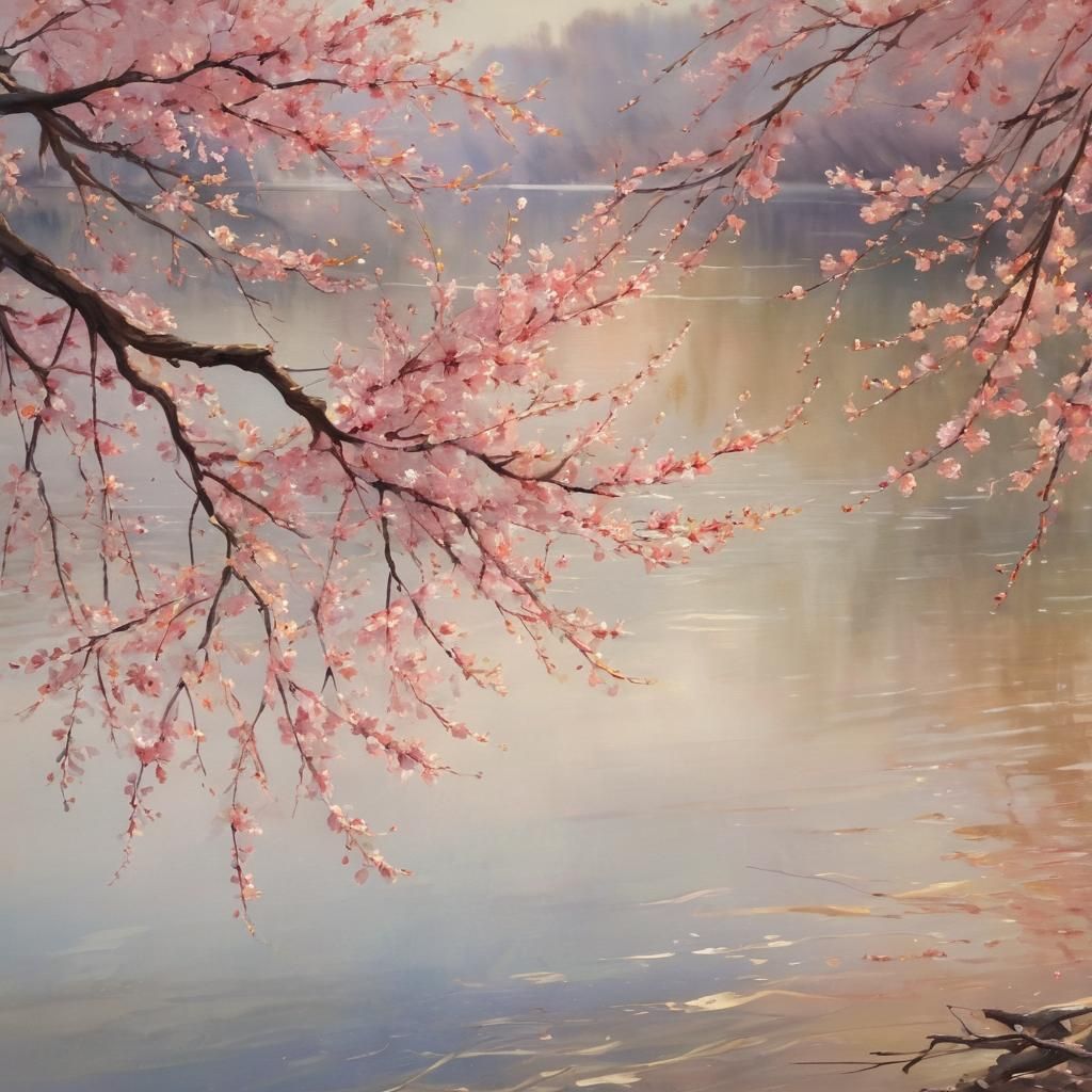 Cherry Blossoms  by @Gustav Gans