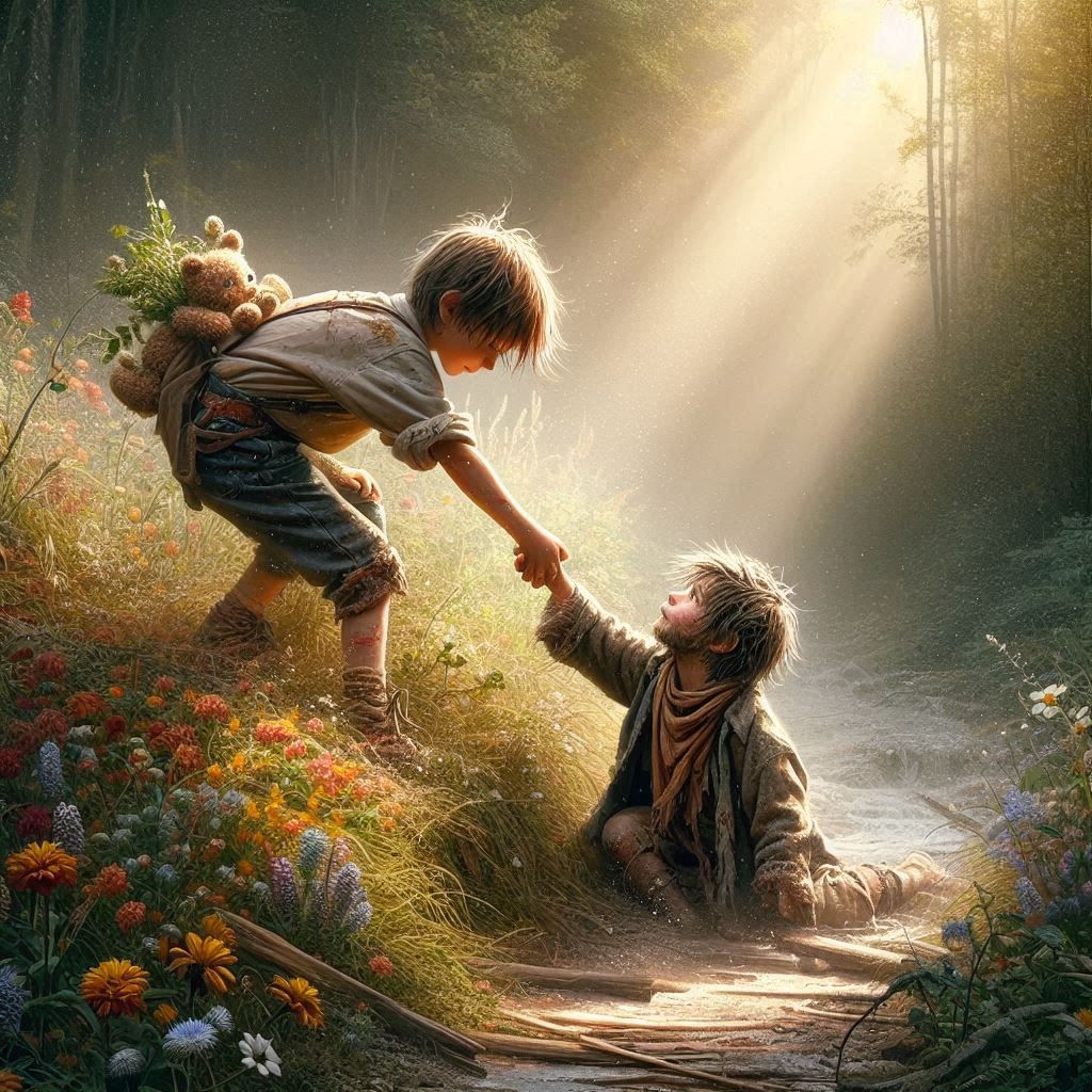 Come on Buddy... Get up... You can do it 👍😊