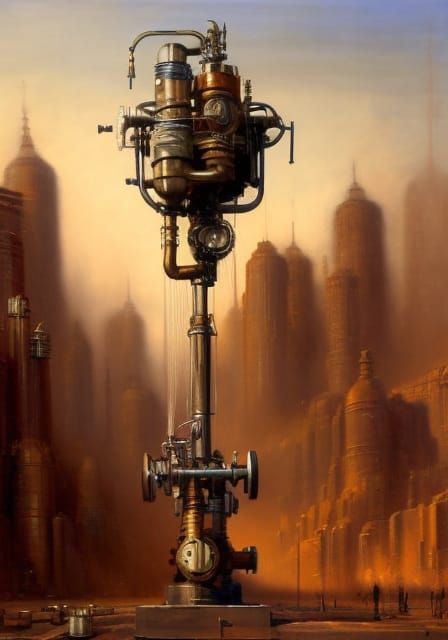 Steam punk artifacts