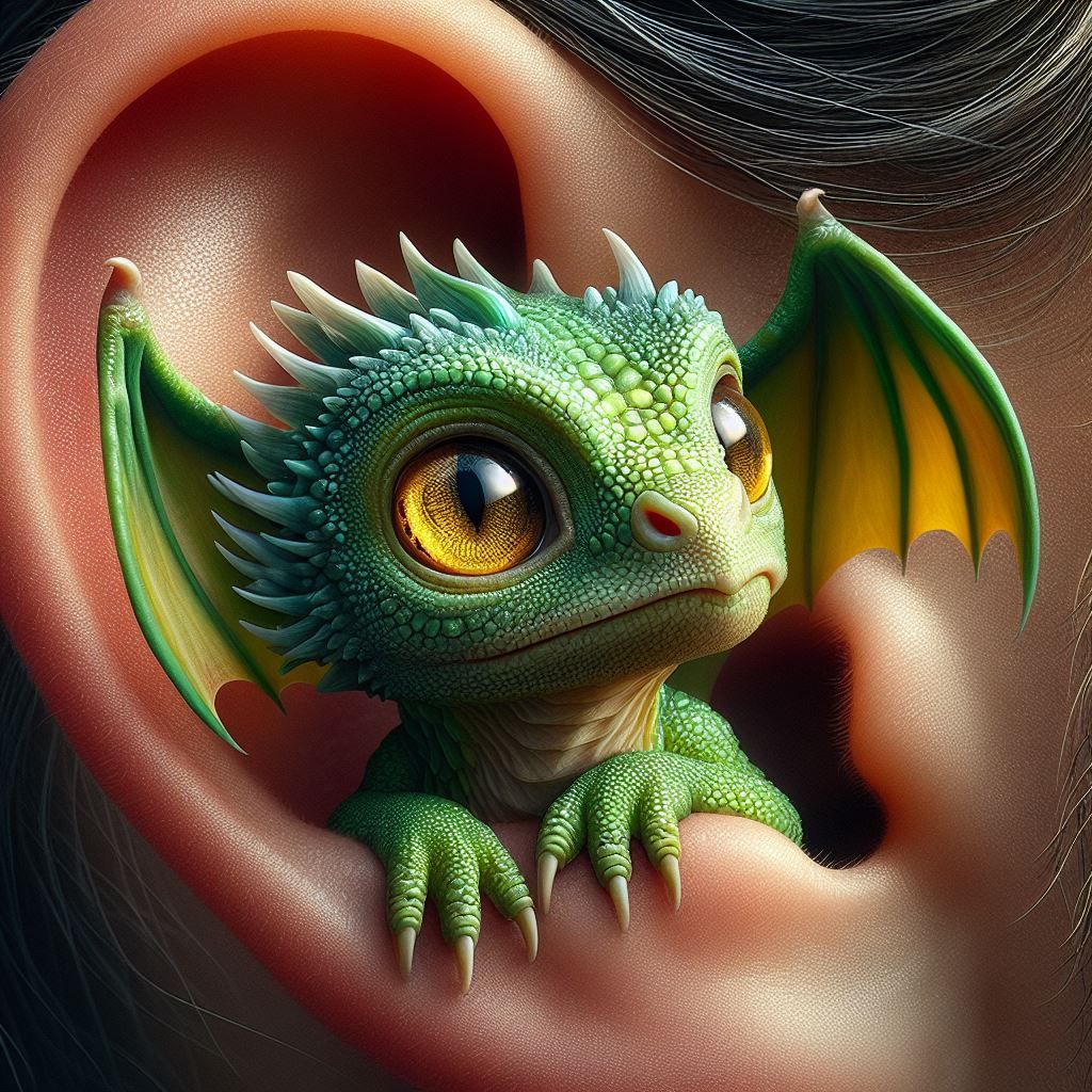 I think there is a Dragon in my ear