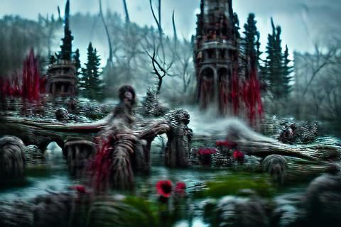 Blood fountain