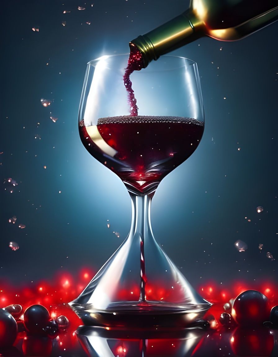 It's nearly wine o'clock! 🍷⏳  by @Kolibri