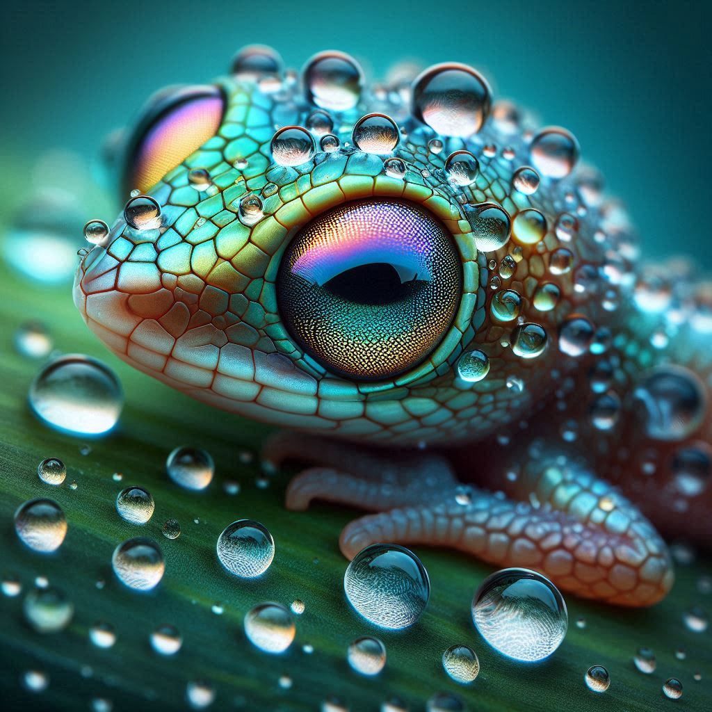 Lizard’s eye
