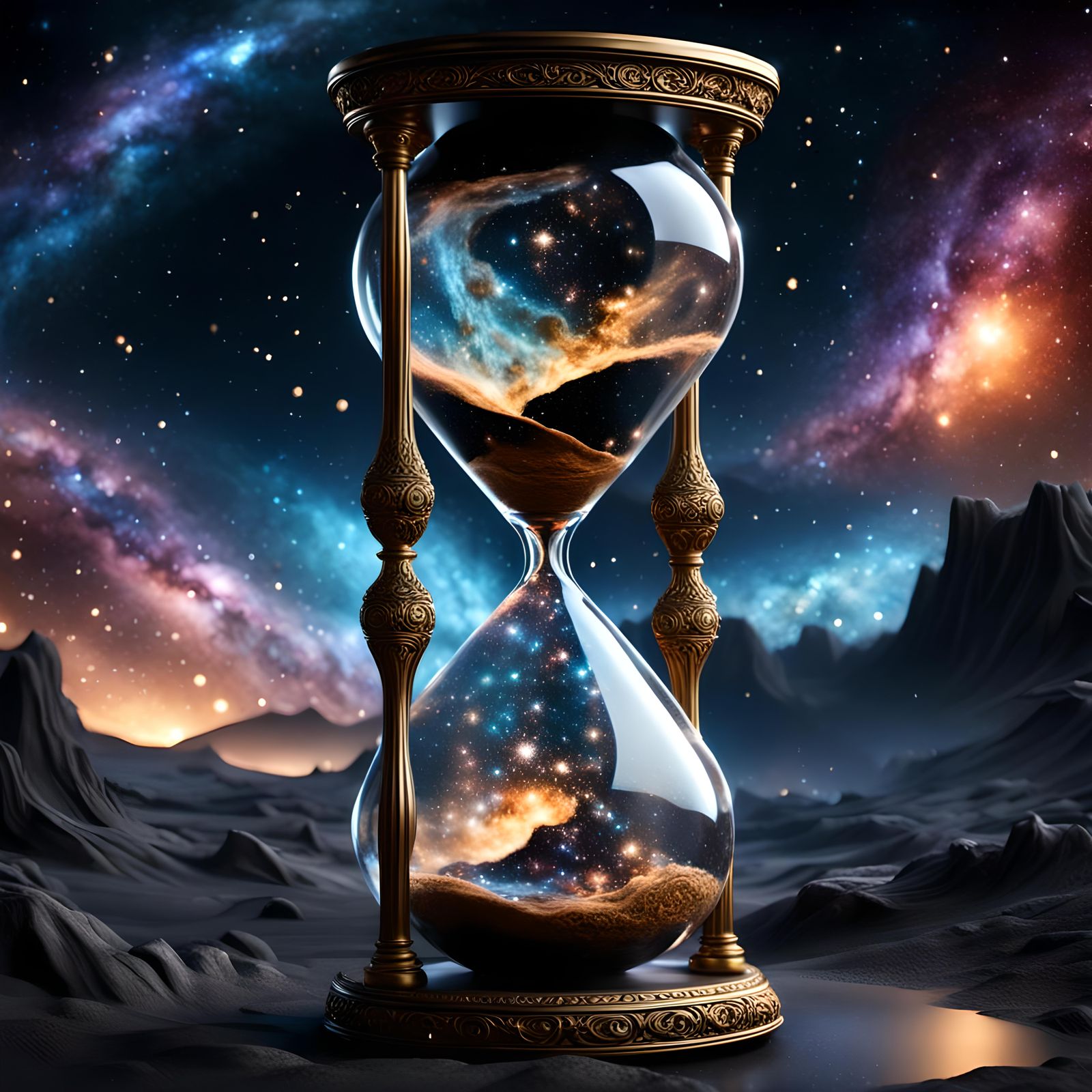 Sands of time and space   by @Accidentalrage