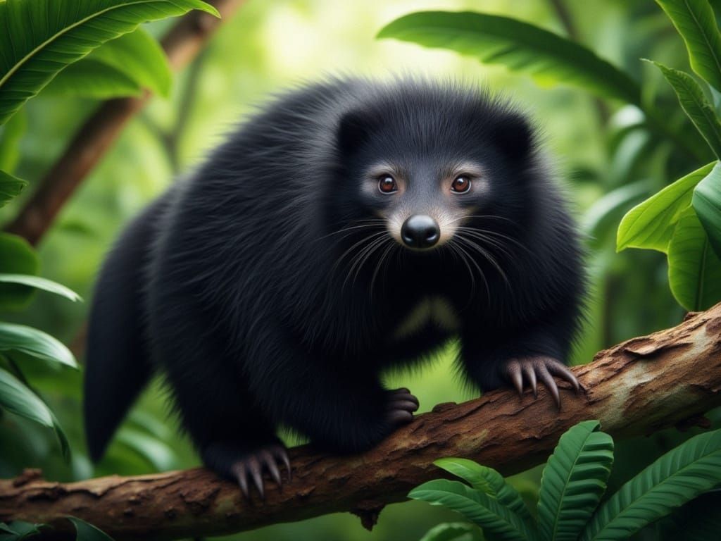 <lora:FiosExoticMammals:1.0> Binturong