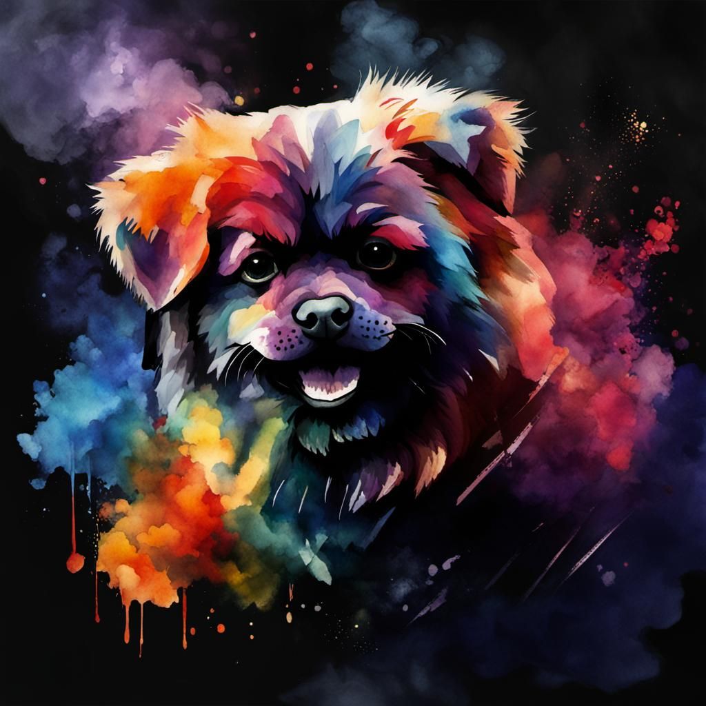 a dog