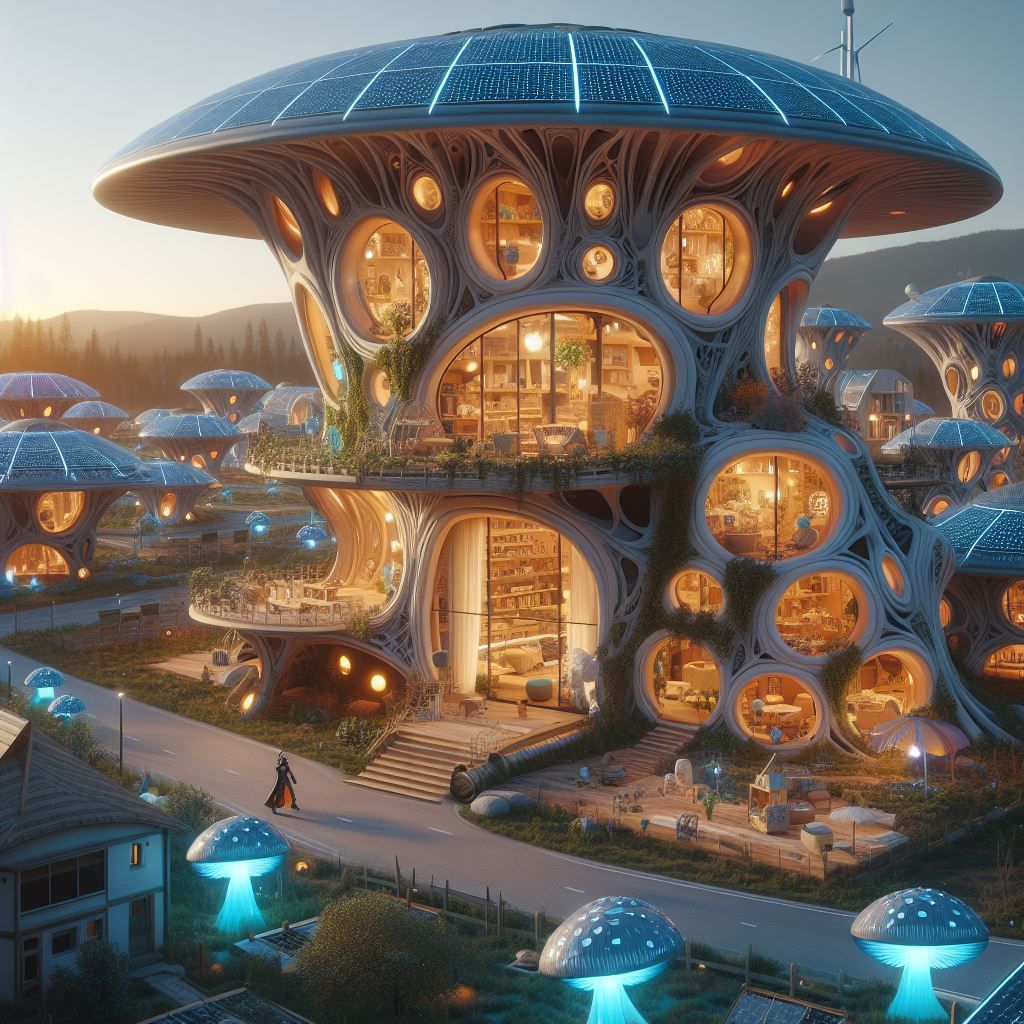 Village solarpunk