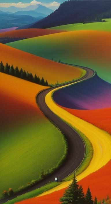 winding road