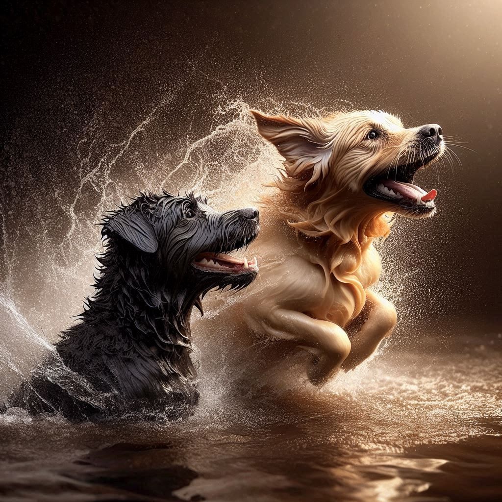 Come on Buddy.... We can do it Together 🐶🐶