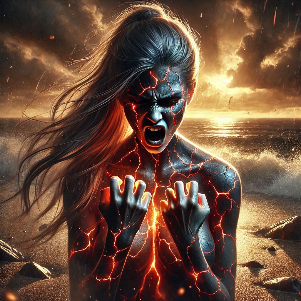 Letting Her Anger Out