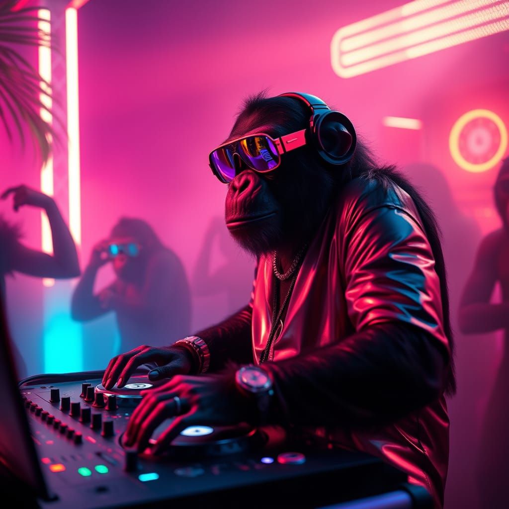 Chimpanzee DJ