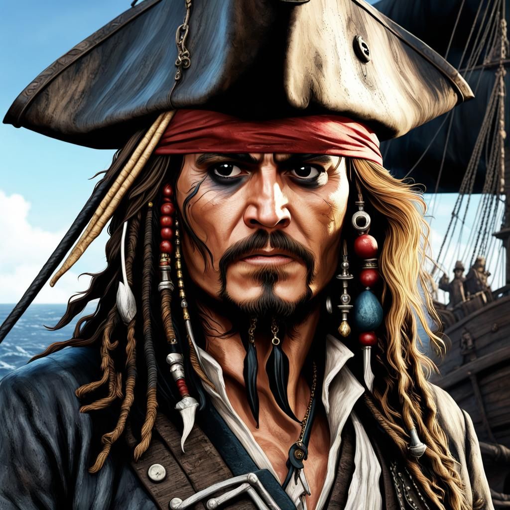 Jack Sparrow wallpaper by MillenniumWolf - Download on ZEDGE™ | ea5a