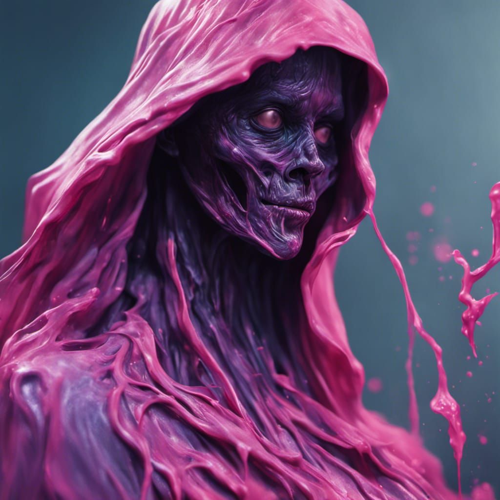 a Dementor mixed with Barbie
