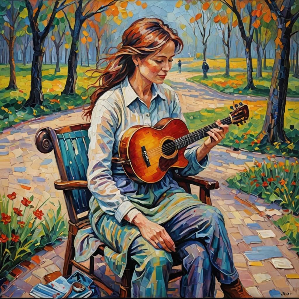 I love to sit and hear you play.
A pleasant way to spend the...