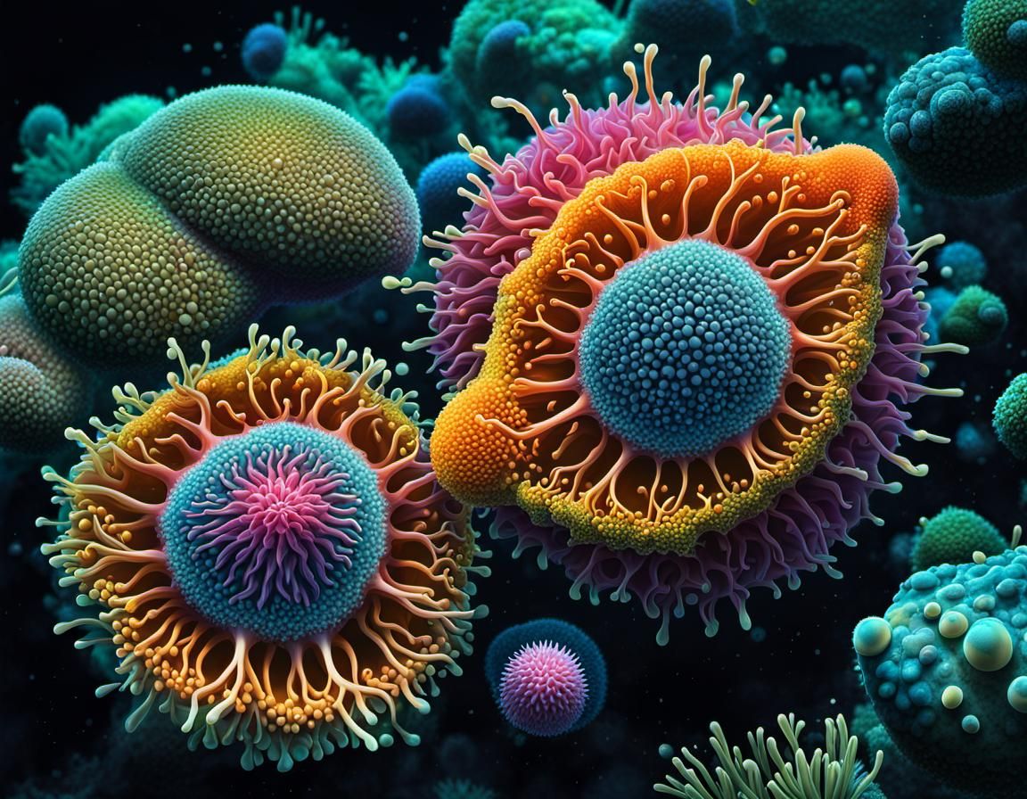 Amoebas: Micro universe
  by @Otterbarrick