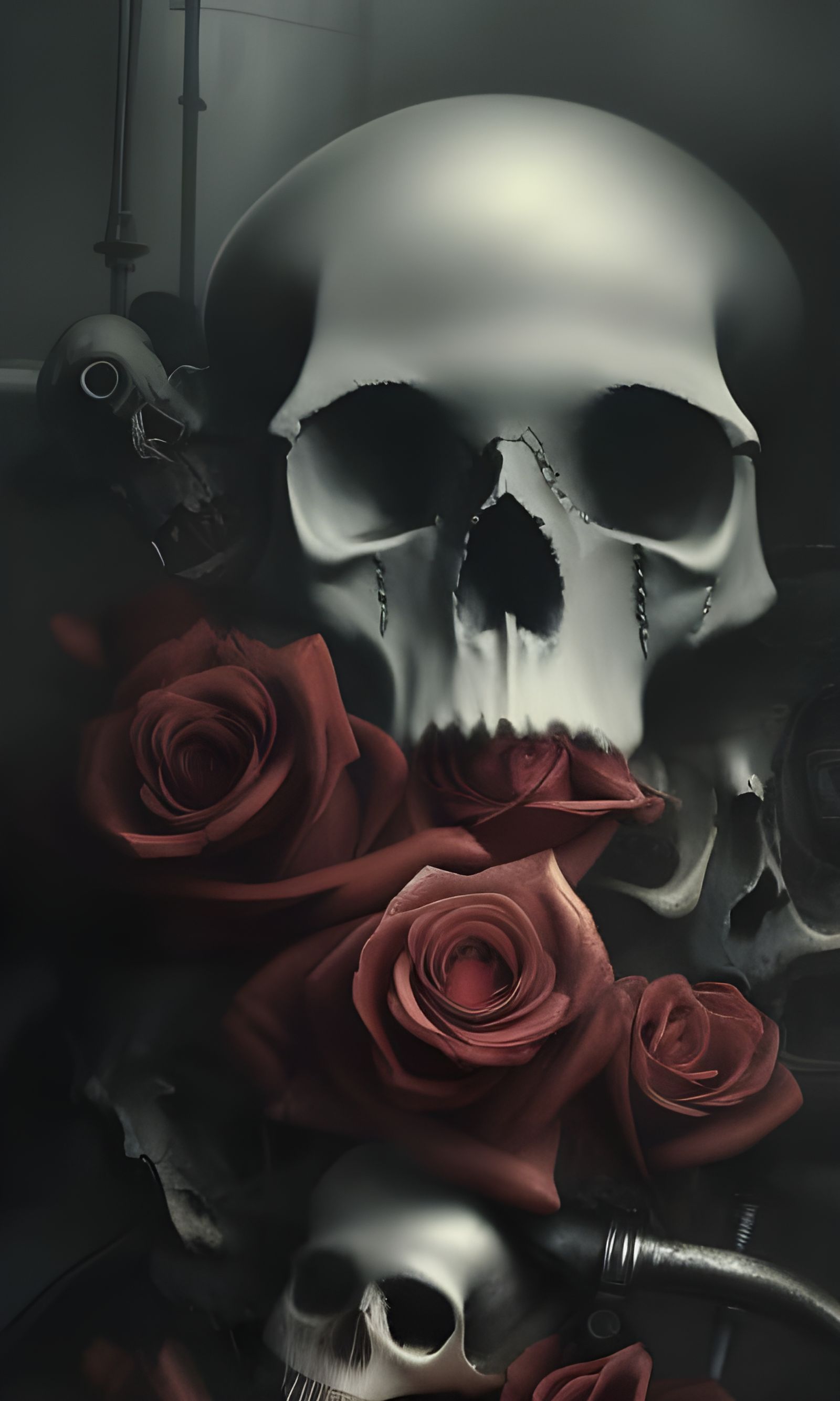 No Bed Of Roses AI Generated Artwork NightCafe Creator