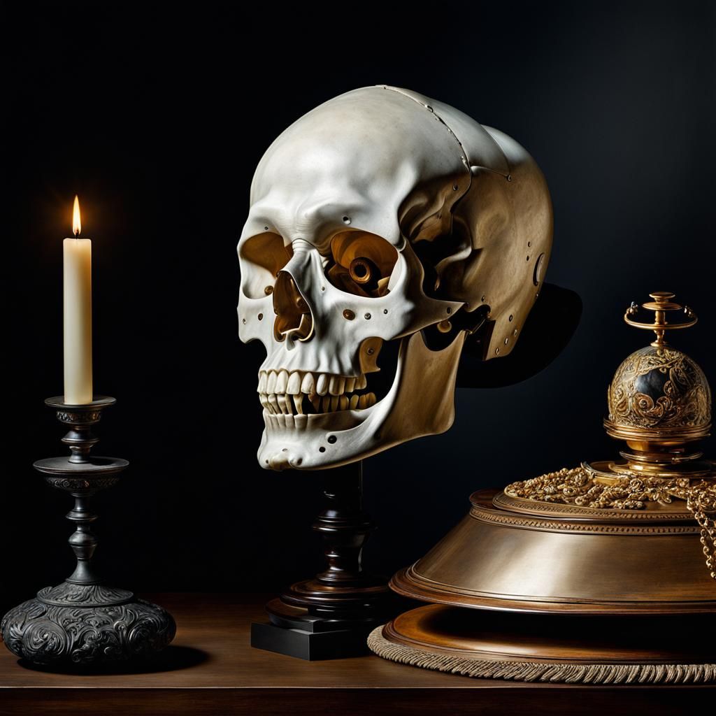 Imitation  3 "Vanitas with the Spinario" Pieter Claesz