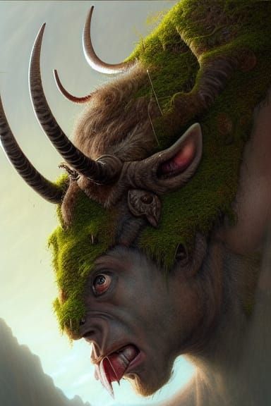 Minotaur - AI Generated Artwork - NightCafe Creator