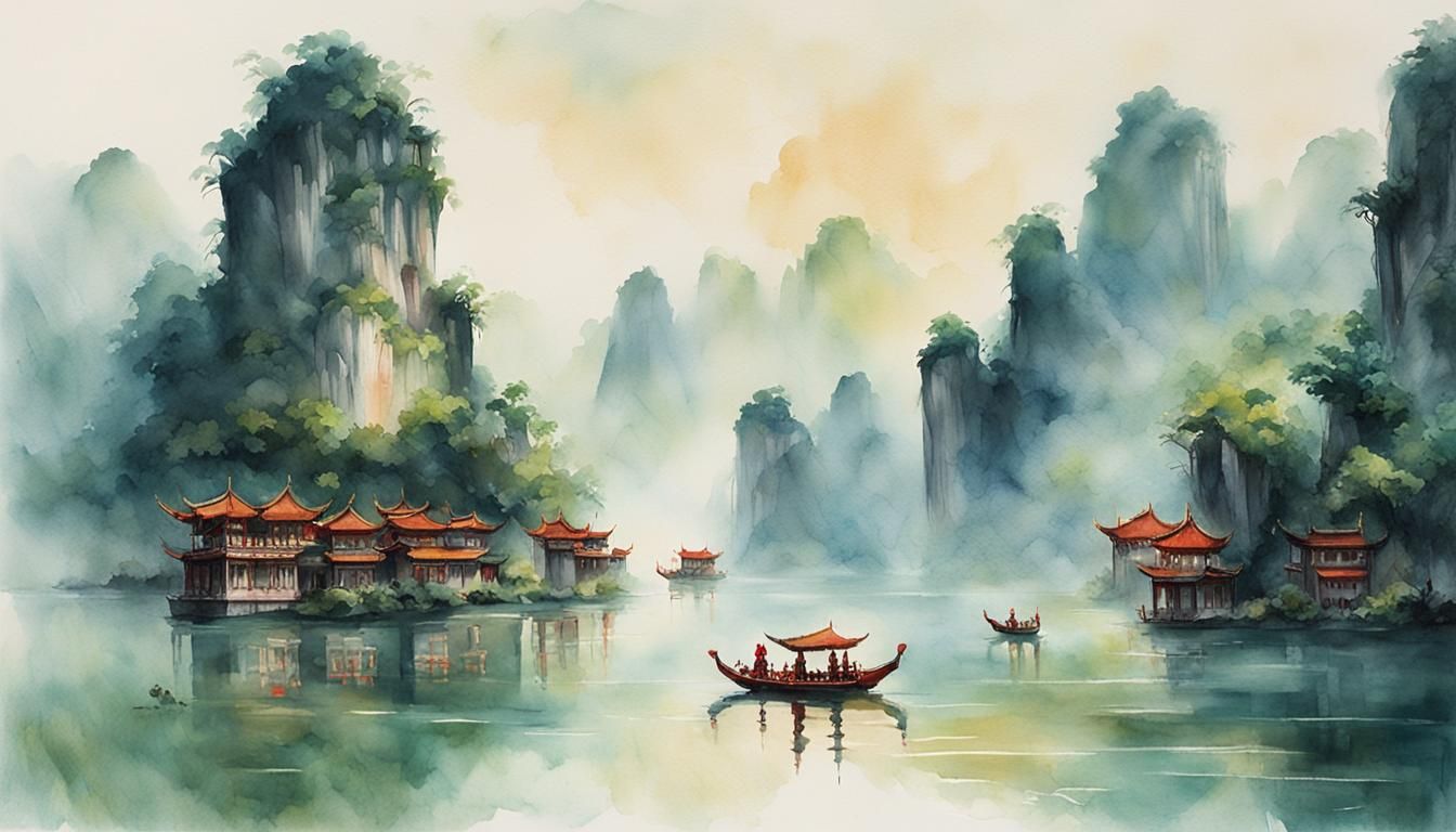 misty landscape  by @Eee17