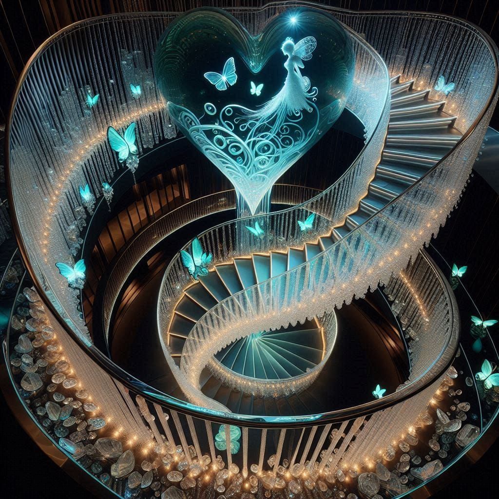 Staircase to fairy land