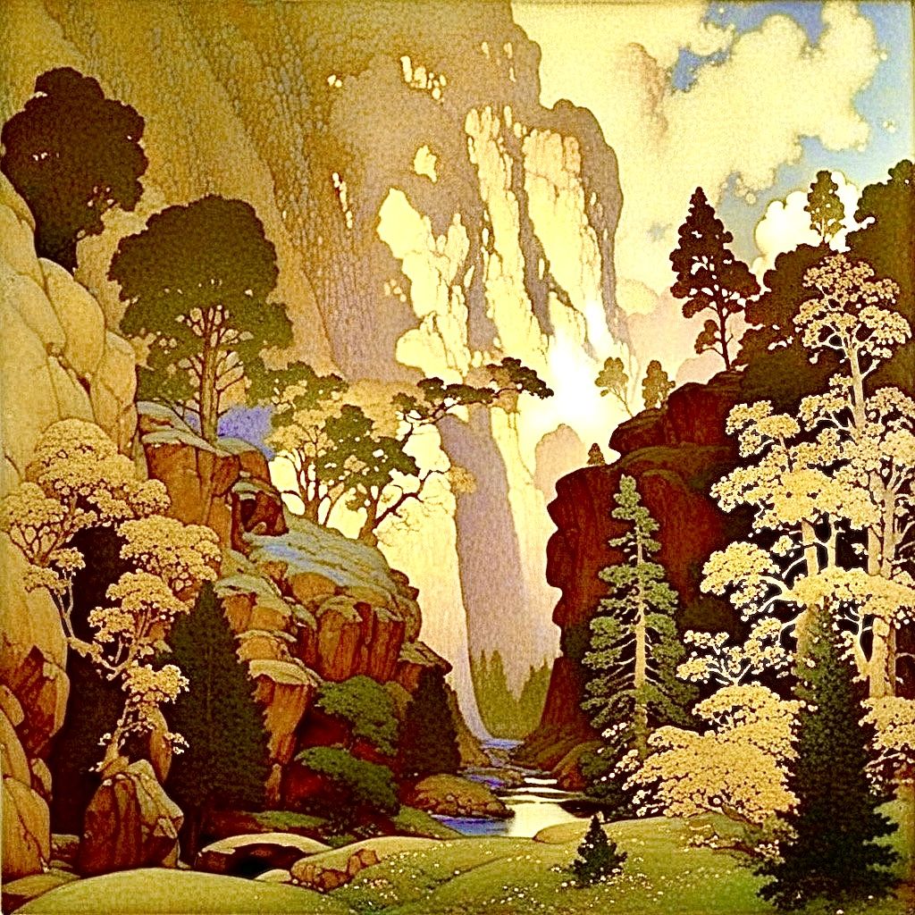 The view from the valley