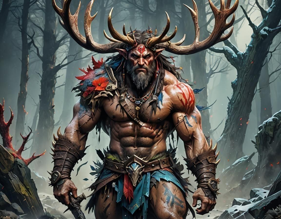 Barbarian Antlers