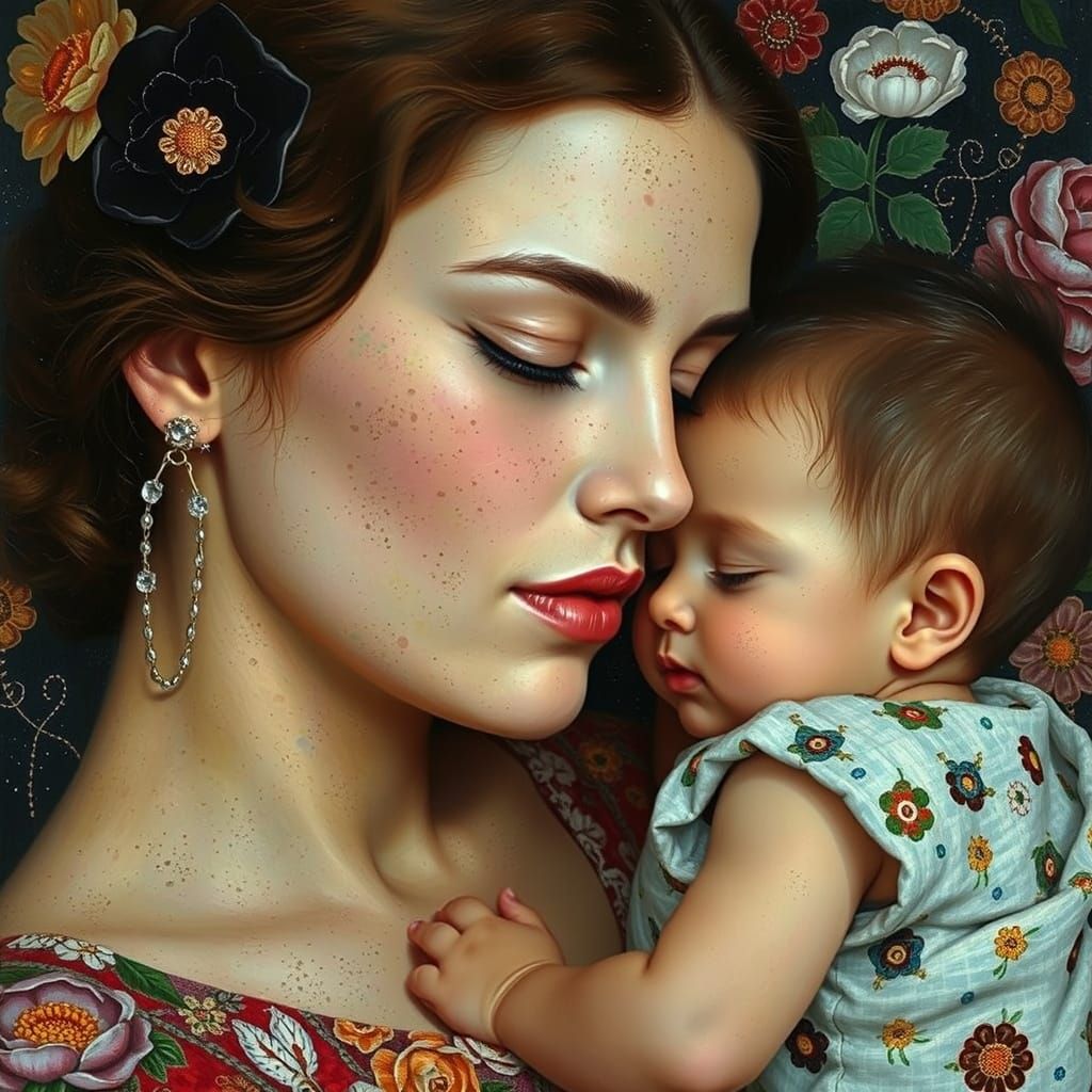 Mother's love  by @nonaivo